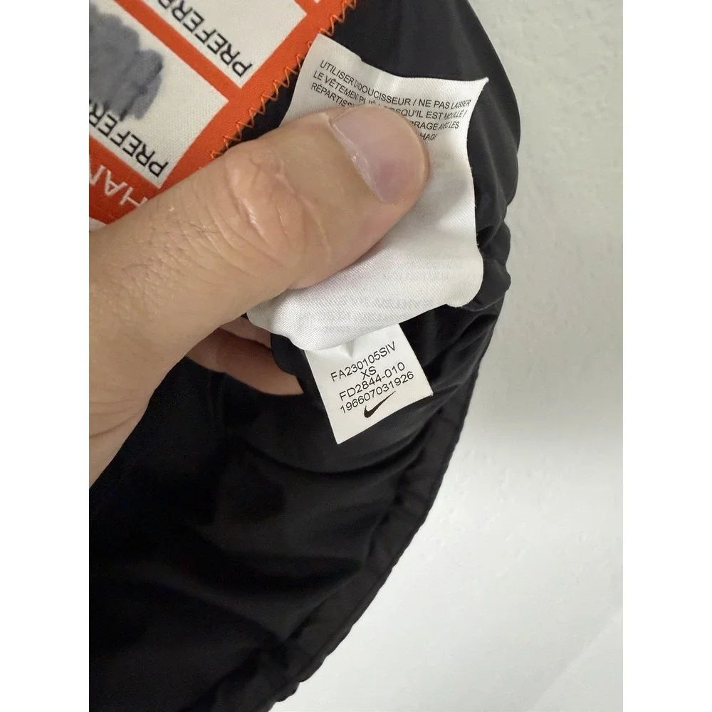 Nike Therma-FIT Repel Hooded Puffer Vest Black Big Kids XS FD2844-010 6-7 Years